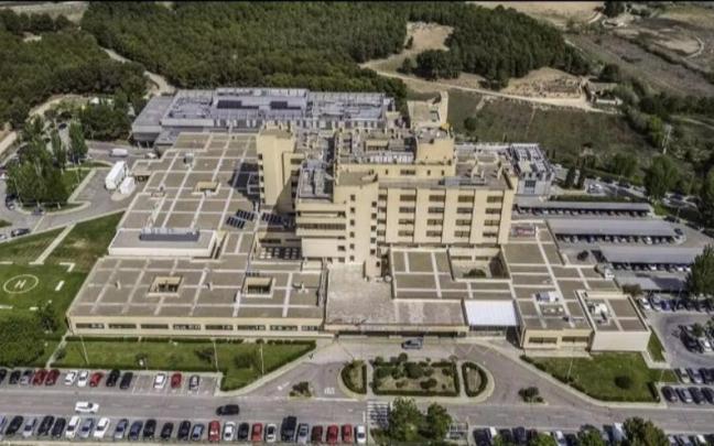 El Hospital Reina Sofía de Tudela.