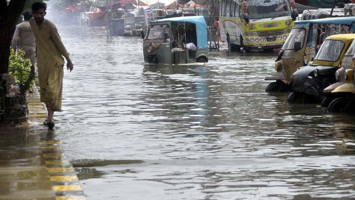 Inundaciones en Pakistán (Asia).