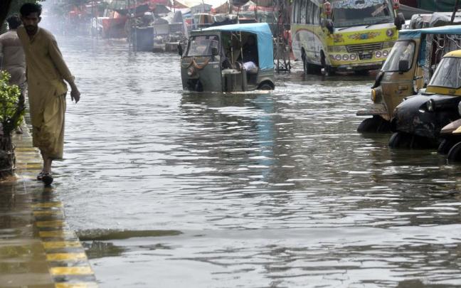 Inundaciones en Pakistán (Asia). Inundaciones en Pakistán (Asia).