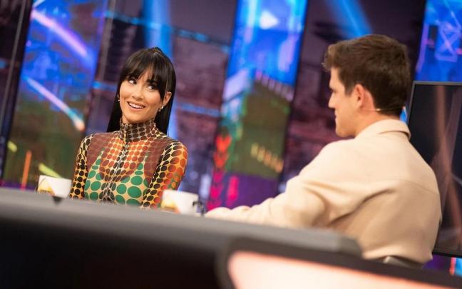 Aitana y Miguel Bernadeu en 'El Hormiguero' Aitana y Miguel Bernadeu en 'El Hormiguero'