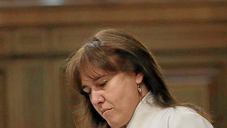 Laura Borràs, presidenta del Parlament suspendida. | FOTO: EFE
