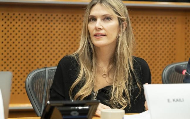 Eva Kaili. Eva Kaili.