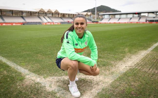 Naia Landaluze, debutó como titular el pasado fin de semana Naia Landaluze, debutó como titular el pasado fin de semana