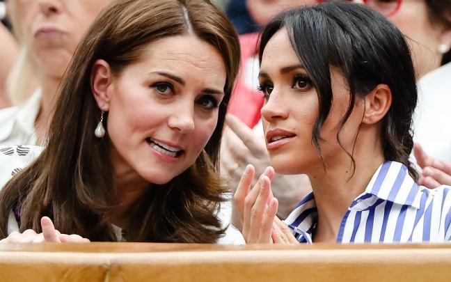 Kate Middleton y Meghan Markle en una foto de archivo. Kate Middleton y Meghan Markle en una foto de archivo.