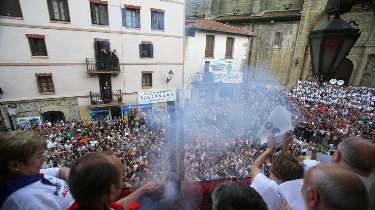 Chupinazo de Errenteria en 2019