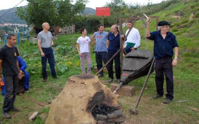 Haizeola realizada en el Museo Minero en 2019.