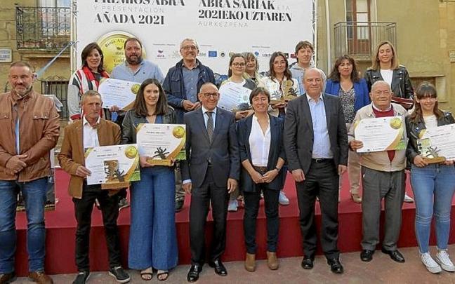 Entrega de premios en Páganos