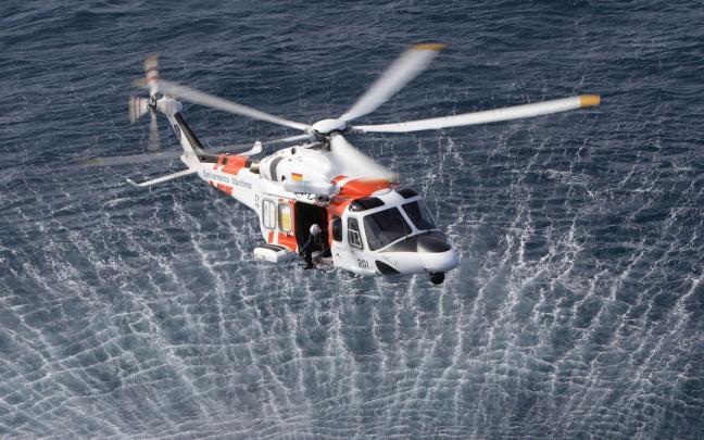 Imagen de archivo de un helicóptero Helimer de Salvamento Marítimo. Imagen de archivo de un helicóptero Helimer de Salvamento Marítimo.