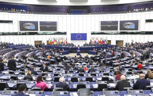 Debate en la Eurocámara. Debate en la Eurocámara.