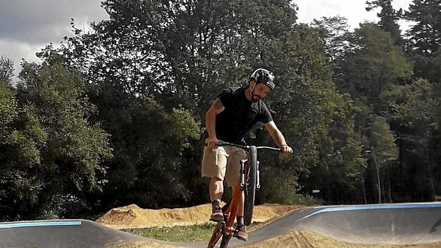 La pista de pumtrack será inaugurada el 22 de octubre. | FOTO: AYTO. ZEBERIO