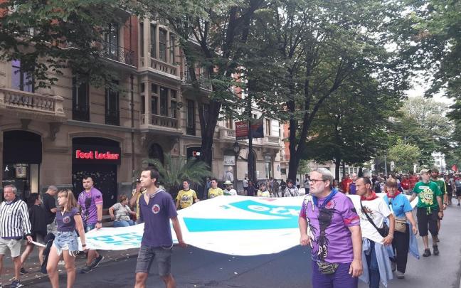 Manifestación de Sare, en una imagen de archivo.