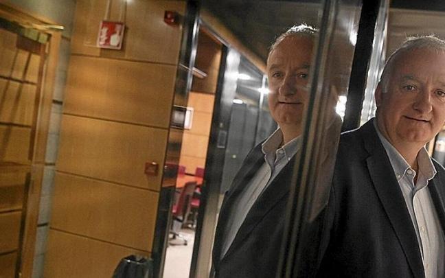 El burukide Xabier Barandiaran.