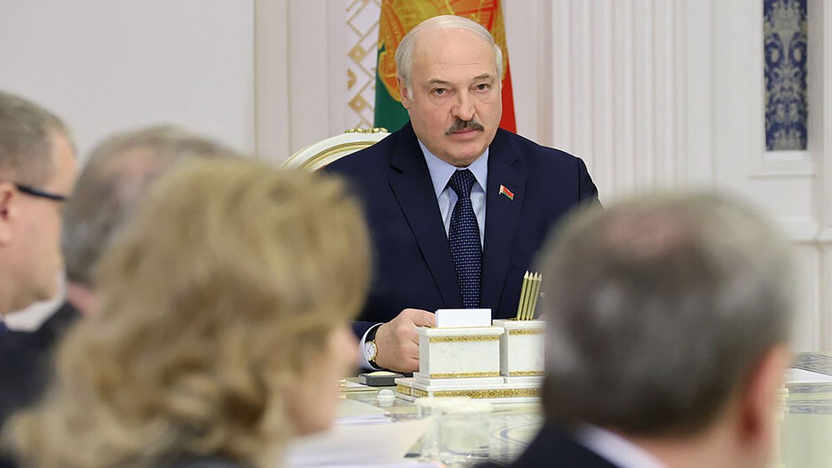 El presidente bielorruso Aleksandr Lukashenko.
