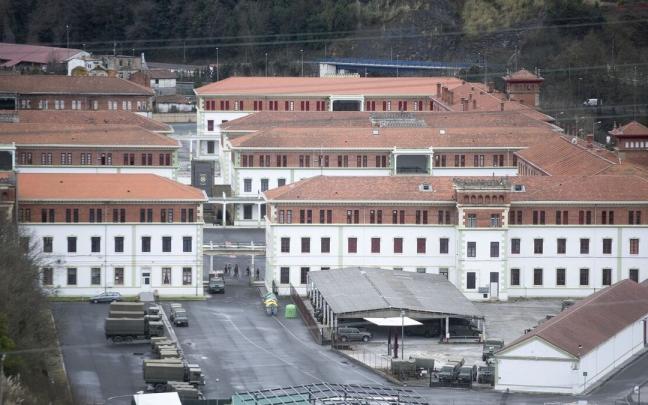 Vista aérea de los cuarteles de Loiola