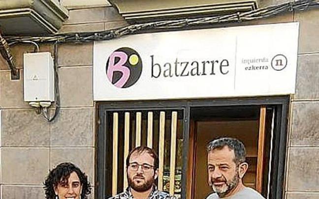 Concejales de I-E en Tudela. | FOTO: CEDIDA