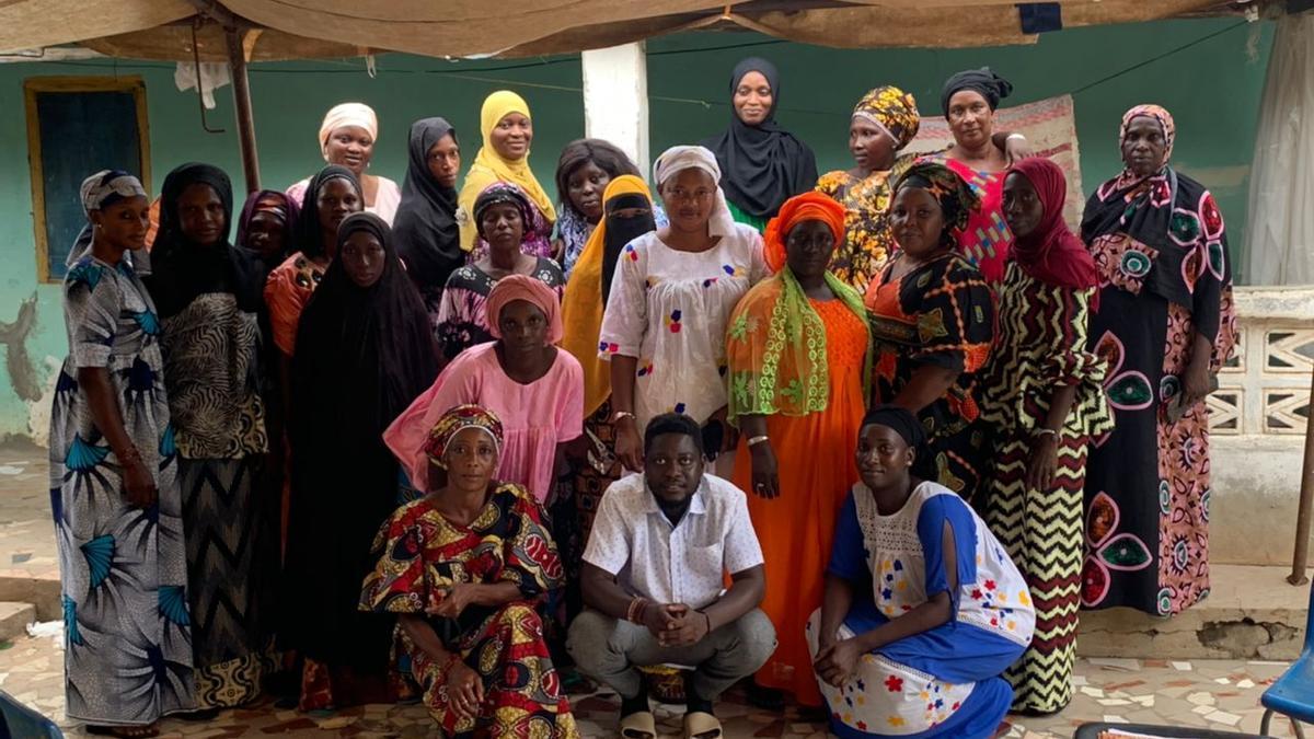 Mujeres atendidas por Fundación Wassu en Gambia.