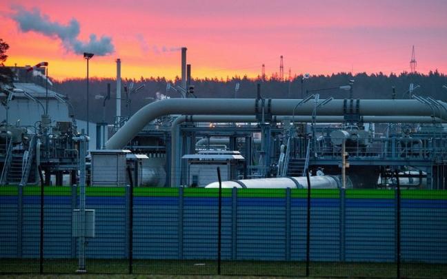 El gasoducto Nord Stream 2 del Mar Báltico. El gasoducto Nord Stream 2 del Mar Báltico.