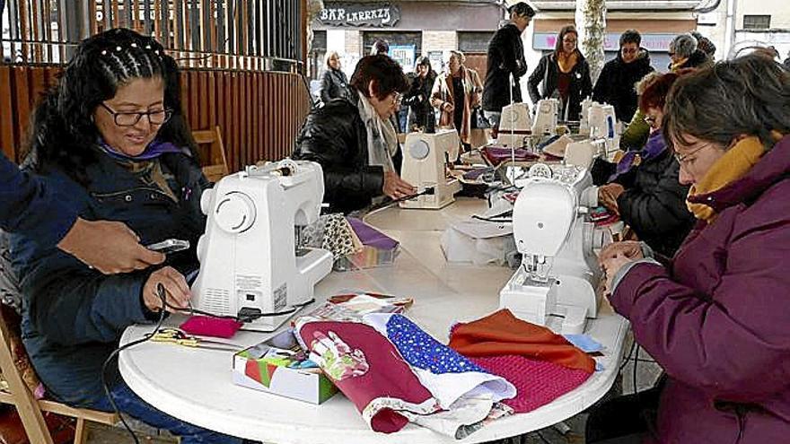 Tocaba unir las piezas amodo de patchwork.