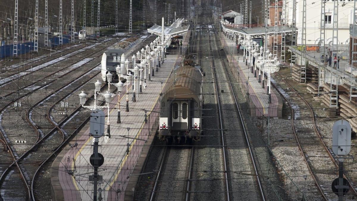 Estación de tren en Vitoria