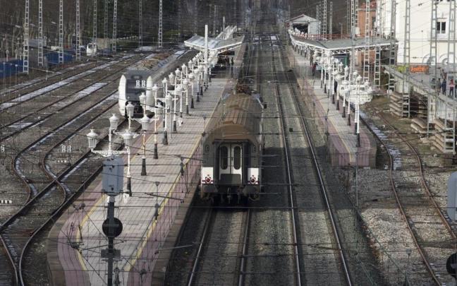 Estación de tren en Vitoria