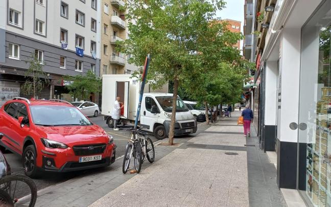 Repartidores en Coronación trabajando en agosto