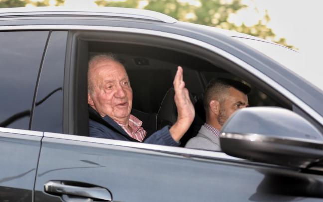 El rey emérito, Juan Carlos I. El rey emérito, Juan Carlos I.
