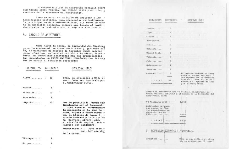 Páginas 3 y 4 de la nota "reservada y confidencial".