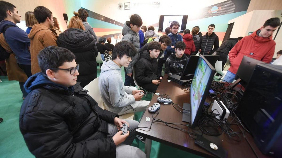 Gamer Gela en la Azoka de Durango.