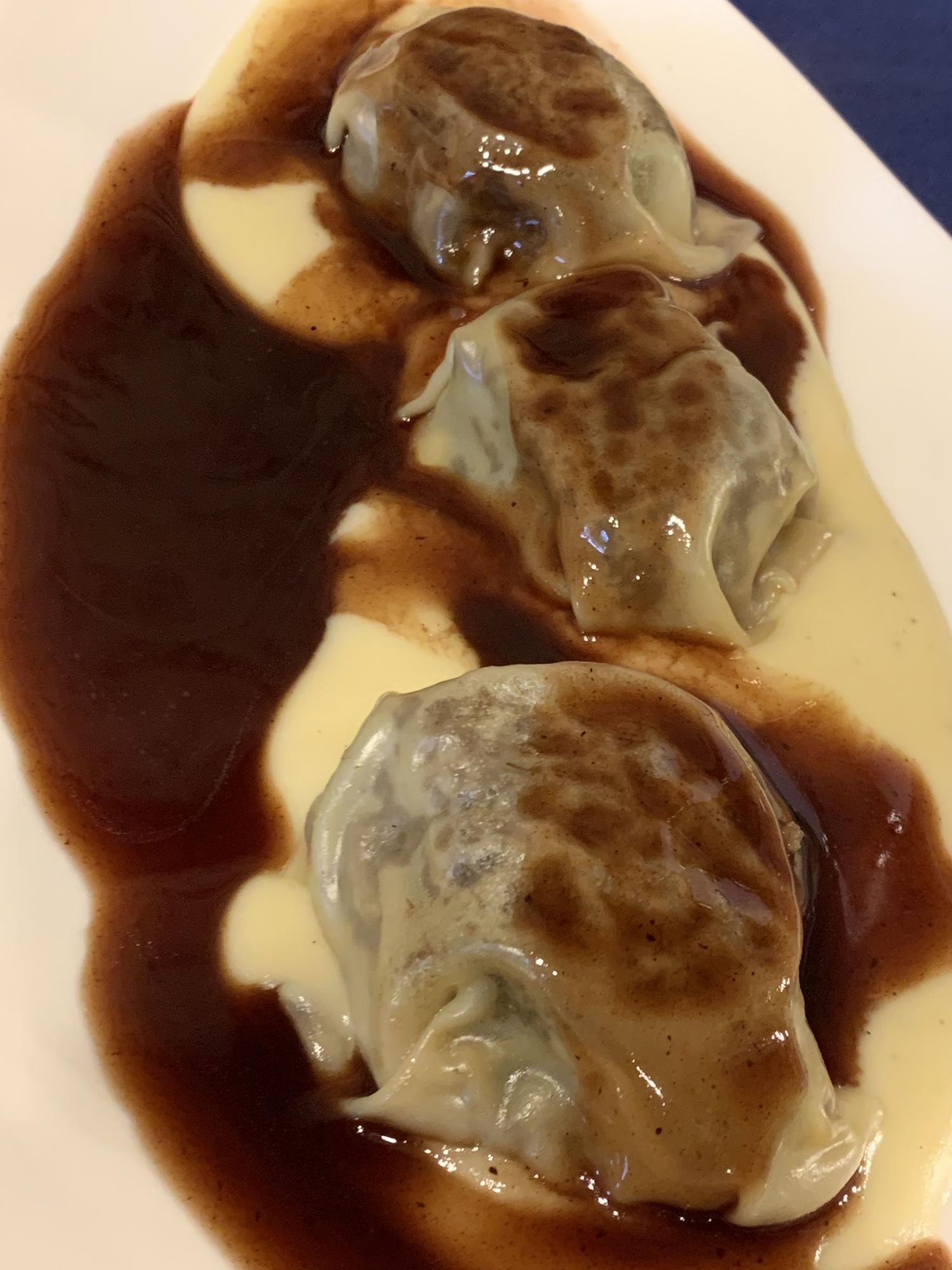 Ravioli de rabo, una propuesta del restaurante Marutegi.