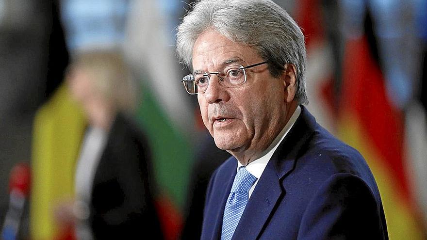 El comisario europeo de Economía, Paolo Gentiloni. | FOTO: EFE