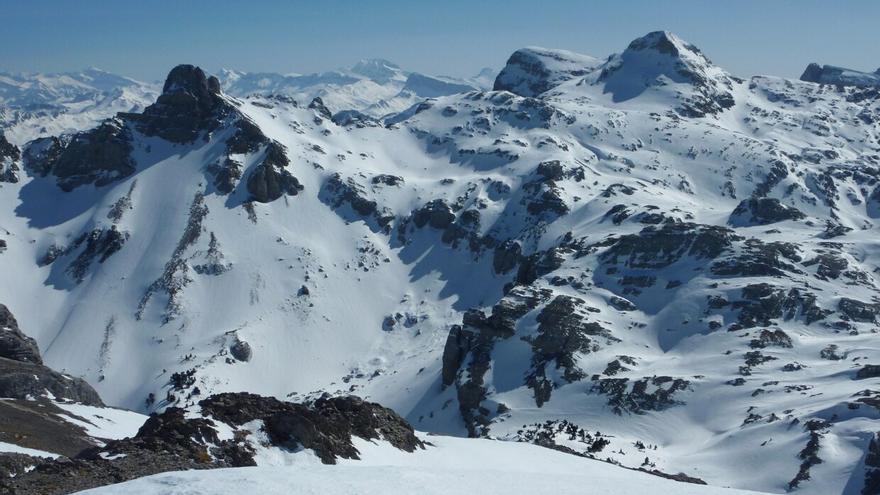 Así está el manto de nieve en Larra