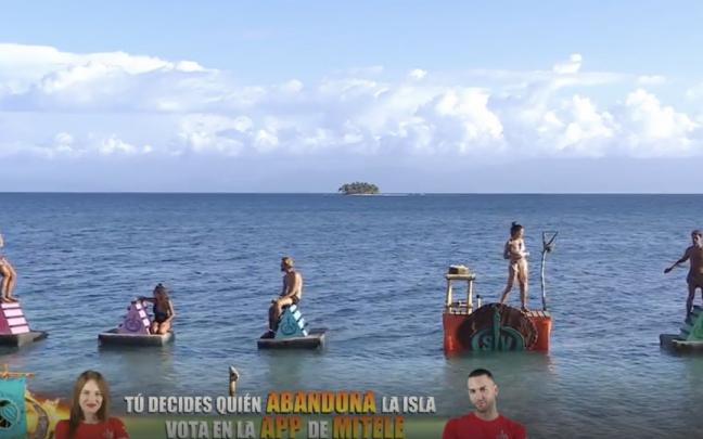 Prueba de líder en 'Supervivientes'. Prueba de líder en 'Supervivientes'.