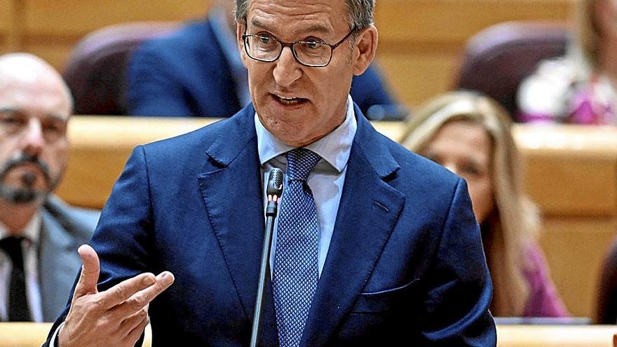 Sánchez acusa al PP de usar la Justicia para recortar derechos y Feijóo pide elecciones