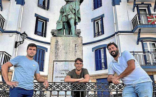 Julen Azpeitia Arteche, Roy Johns Azkue y Josu Eizagirre Urresti serán representantes de Oceania, Asia y América, respectivamente. Julen Azpeitia Arteche, Roy Johns Azkue y Josu Eizagirre Urresti serán representantes de Oceania, Asia y América, respectivamente.