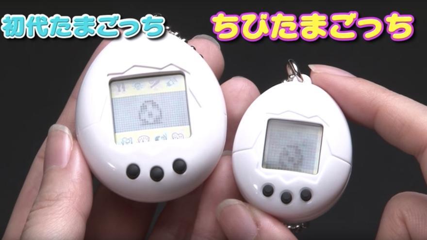 Un modelo original de tamagochi de los años 90.