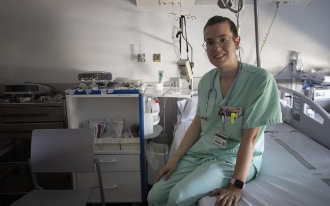 Izaskun Jiménez, neumóloga del HUN.