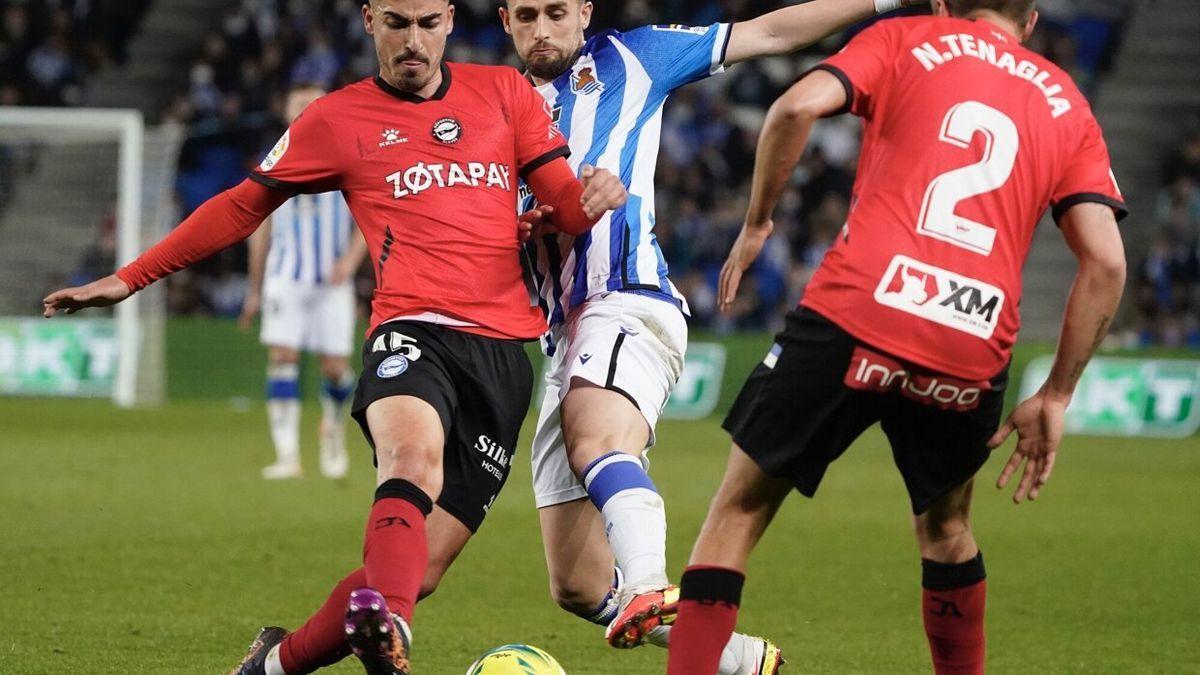 Adnan Januzaj, la pasada campaña en Anoeta