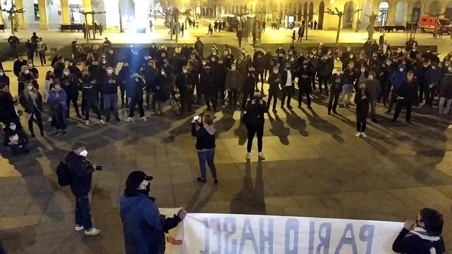 Manifestación de apoyo a Pablo Hasel