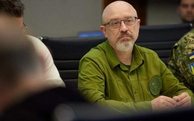 Oleksij Resnikov, ministro de Defensa de Ucrania. Oleksij Resnikov, ministro de Defensa de Ucrania.