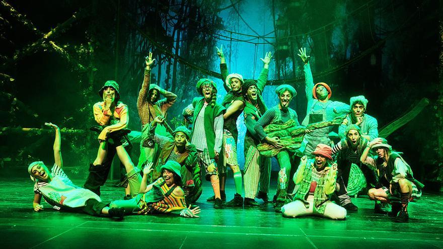Para cada sesión del musical de Peter Panm se cuenta con 22 intérpretes y 15 personas en diferentes áreas técnicas.