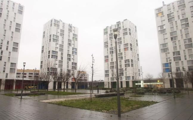 Bloques de viviendas en Zabalgana