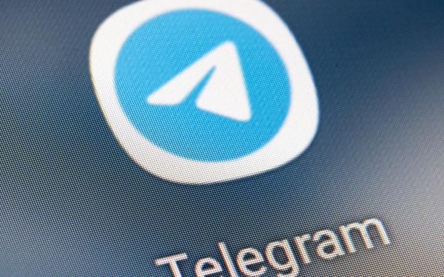 La aplicación de mensajería instantánea Telegram. La aplicación de mensajería instantánea Telegram.