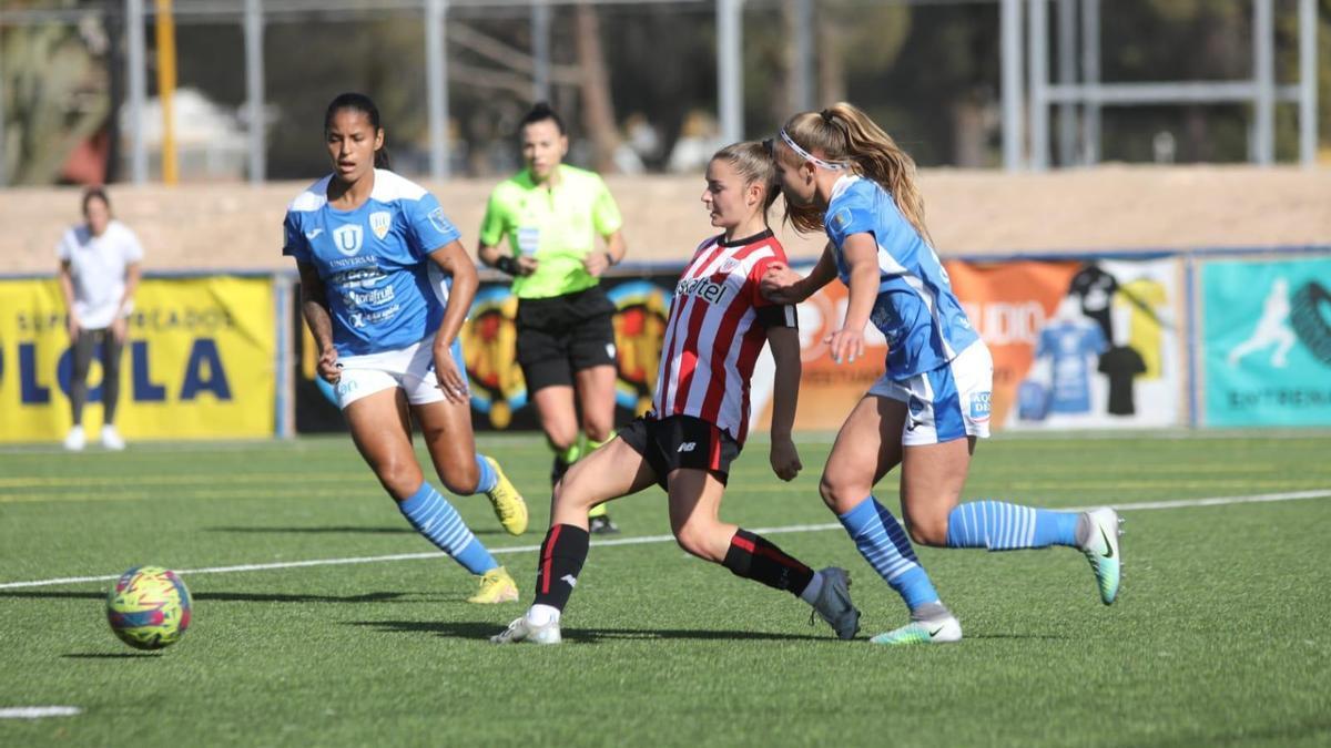 El Athletic se vuelve de vacío de casa del colista.