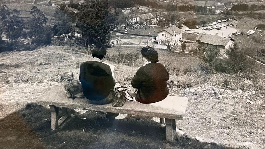 Vista panorámica del valle del Txorierri durante el periodo de anexión a Bilbao.