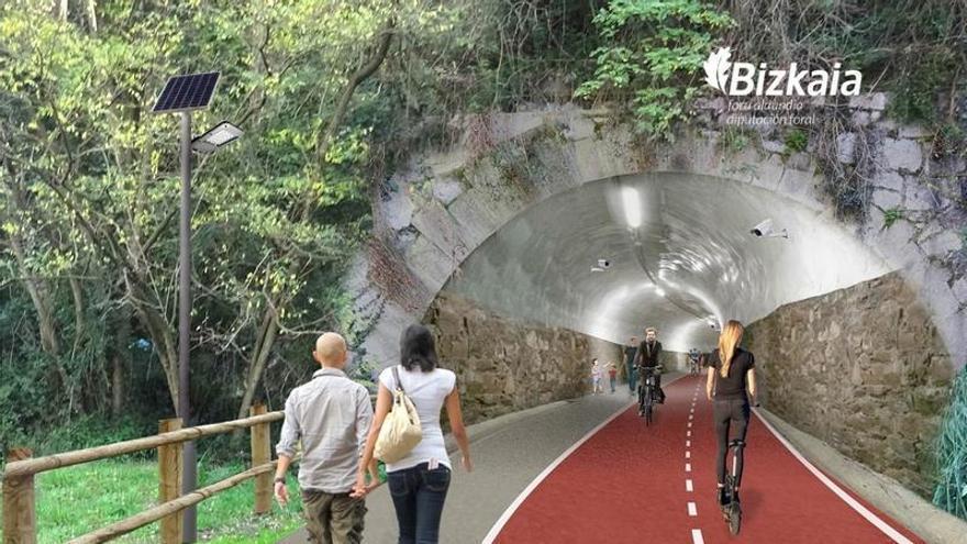 Nuevo bidegorri en Basauri