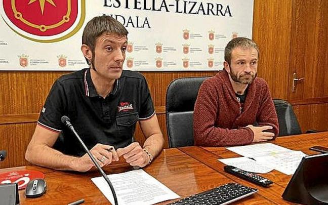 Errazkin y Leoz, el mi&eacute;rcoles en la presentaci&oacute;n. | FOTO: R.U.