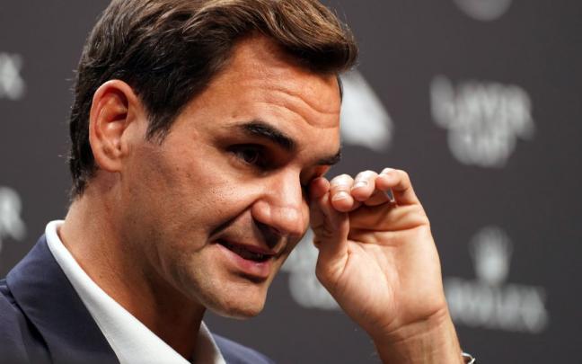 Federer ha asegurado en Londres, que es "triste saber que es el final" de su carrera deportiva. Federer ha asegurado en Londres, que es "triste saber que es el final" de su carrera deportiva.