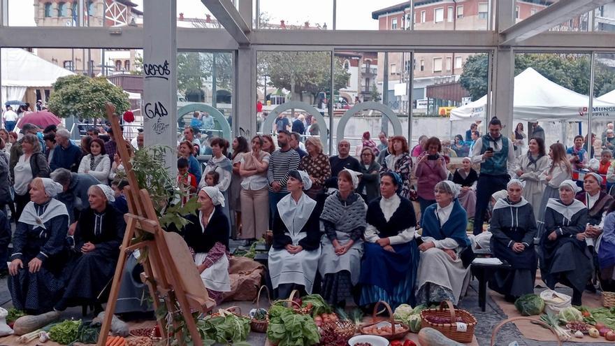 Domingo de vendeja bajo el sirimiri en Mungia
