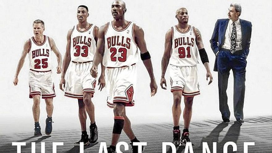 Los Chicago Bulls de los 90 comandados por Jordan. | FOTO: DMAX