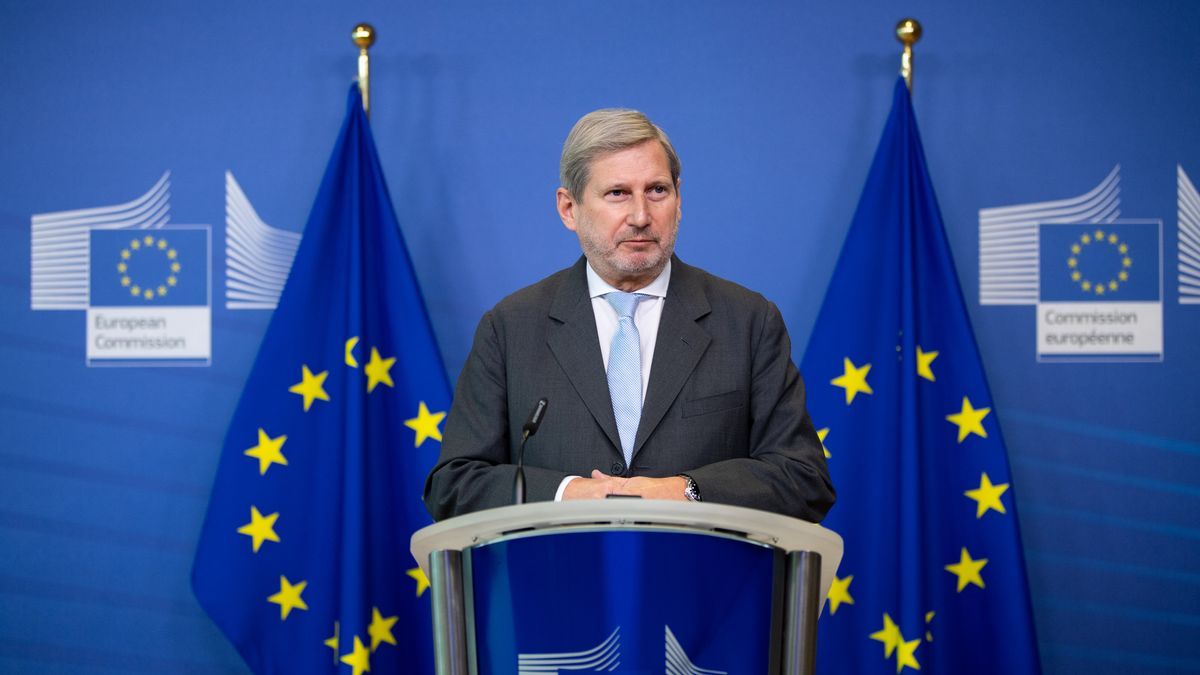 El comisario europeo de Presupuesto, Johannes Hahn.